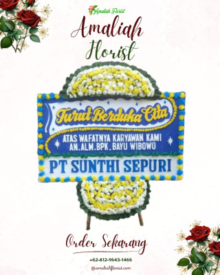 Papan Bunga Duka di Kesawan