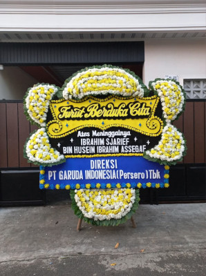 Papan Bunga Duka di Kesawan