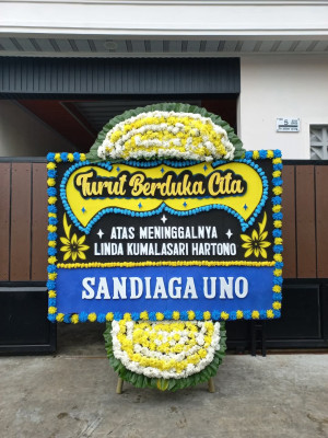 Papan Bunga Duka di Kesawan