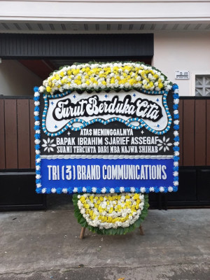 Papan Bunga Duka di Kesawan